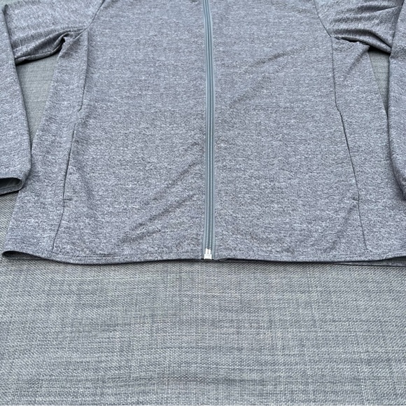 Uniqlo Youth Unisex Light Grey Full Zip Long Sleeve Hoodie Jacket Size 9-10Y - Picture 8 of 16
